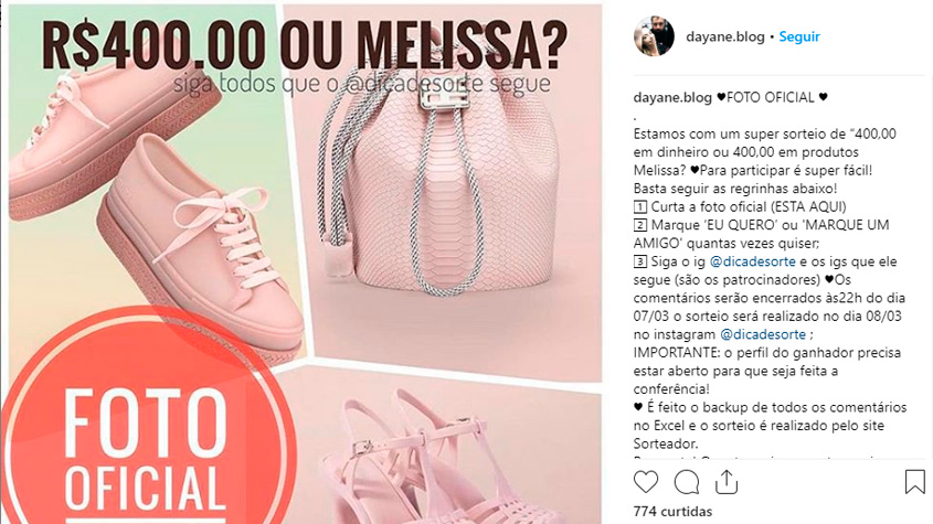 como aumentar as vendas com marketing de influencia imagem imagem sorteio