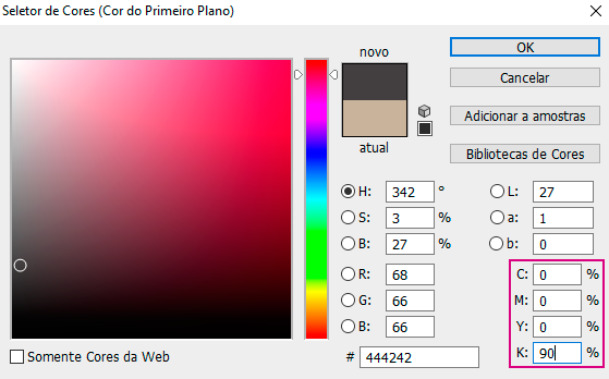 como fazer o fechamento de arquivo para grafica de modo correto img valores cmyk