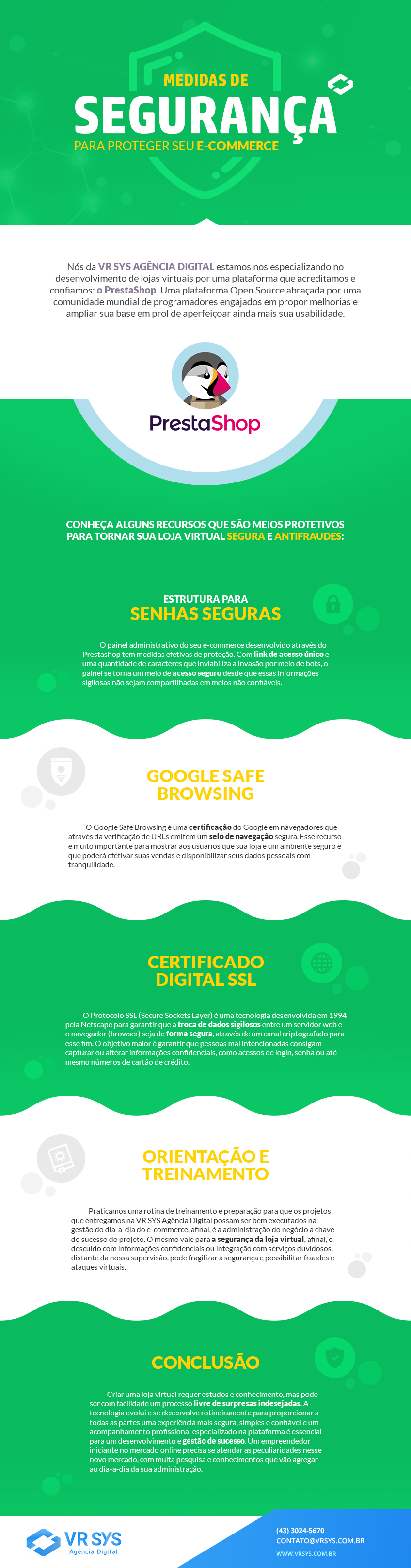 medidas de seguranca para proteger seu e commerce infografico